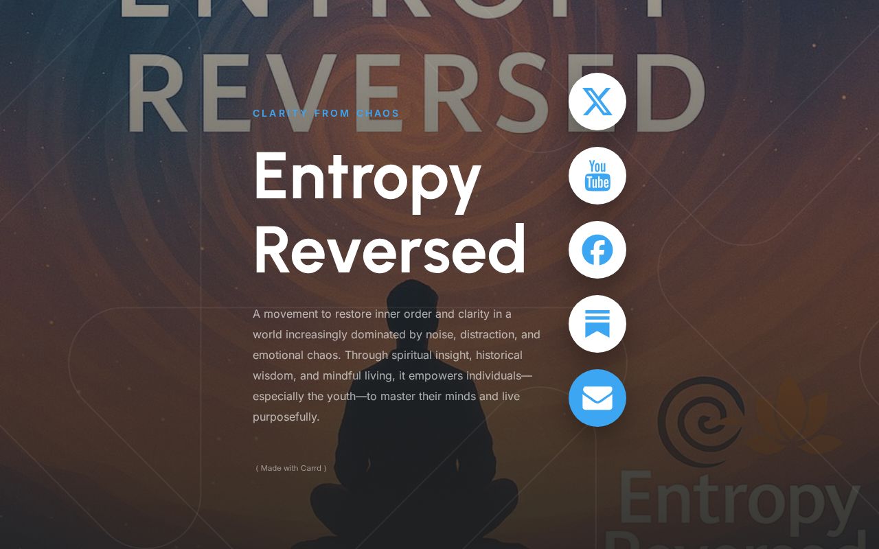 entropy-reversed